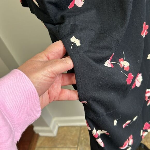 HP🎉❤️J.Jill Floral Pima Cotton Dress - Picture 8 of 9